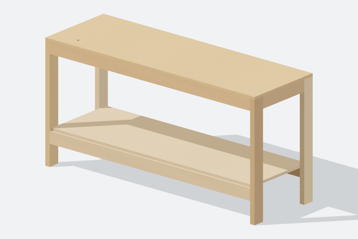 Workbench model in Stud